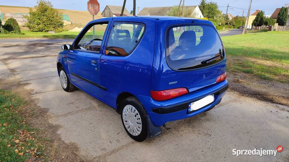 Fiat Seicento 900ccm pierwszy właściciel nieuszkodzony Nieznaszyn
