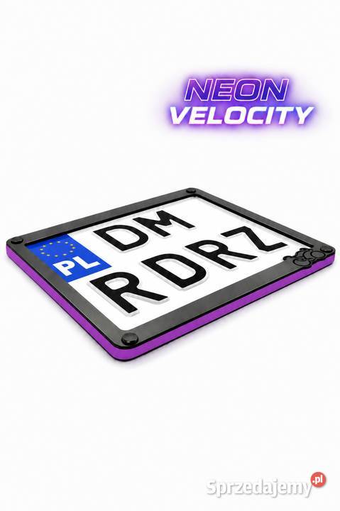 Ramka tablicy rejestracyjnej motocyklowa Olsztyn