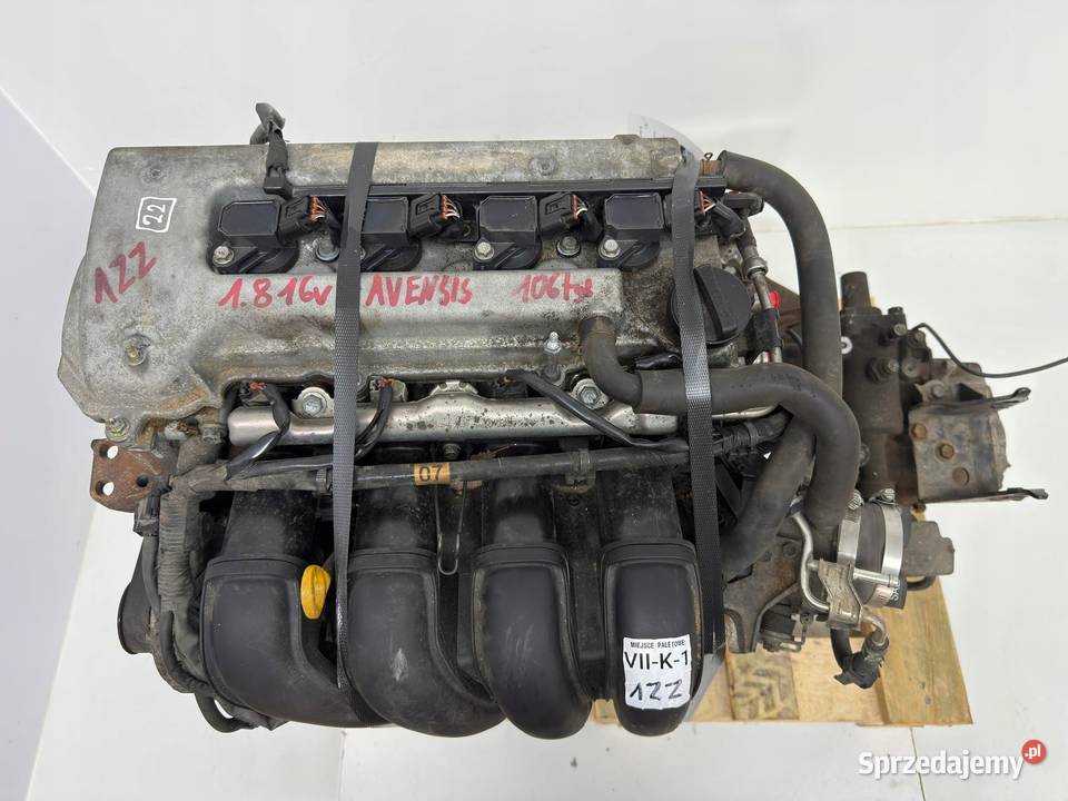 SILNIK 1ZZ 1ZZFE Toyota Celica VII T23 18 VVTI osobowe Silniki kompletne lubelskie Chełm