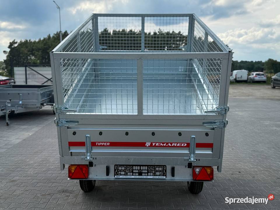 Przyczepa wywrotka TEMARED TIPPER 2515 dwuosiowa wywrotki Cegielsko sprzedam