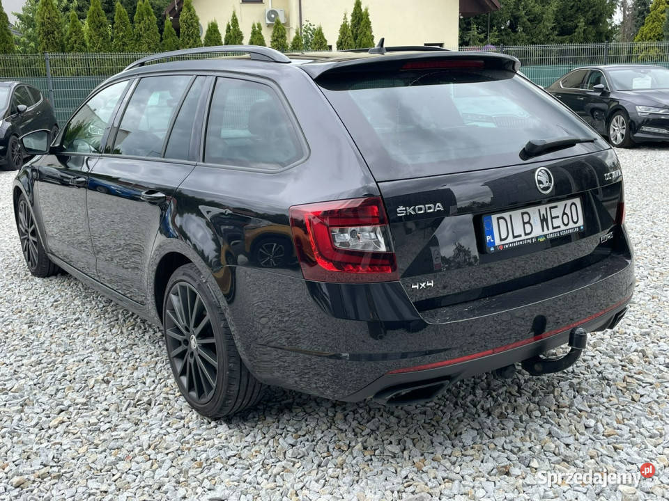 koda Octavia RS 20TDi 4x4 184 2020r DSG RS60 wspomaganie kierownicy Wrocław