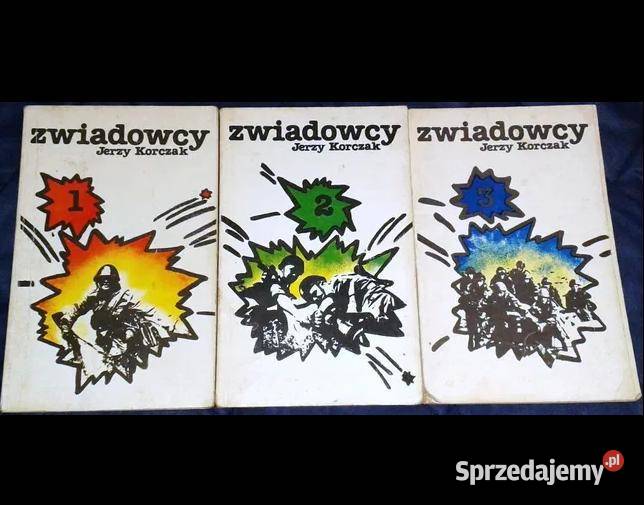 Zwiadowcy Części 1 2 3 Jerzy Korczak Rok wydania 1977 Chełm sprzedam
