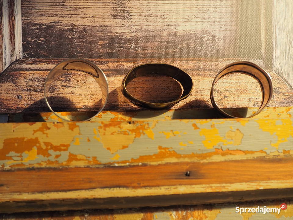 Stare Obrączki do Serwetek3 Vintage Szczecin sprzedam