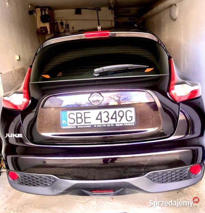 Nissan Juke 16 117 LPG piękny kolor super stan światła do jazdy dziennej Będzin
