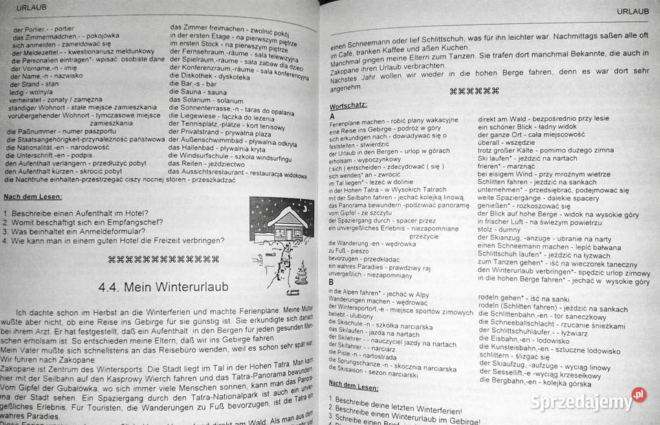 Deutsch Repetytorium tematycznoleksykalne Ewa M Rok wydania 1994 Chełm