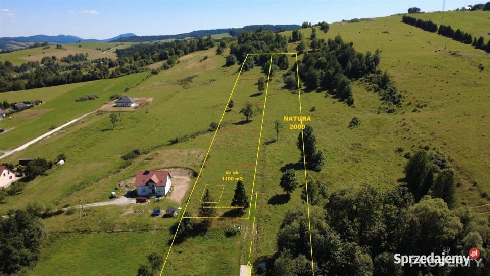 sprzedaży gruntu Berest 4900m2