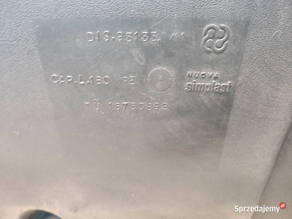 Zbiornik paliwa HURLIMANN H 6190 DIS93133 Wilkowo