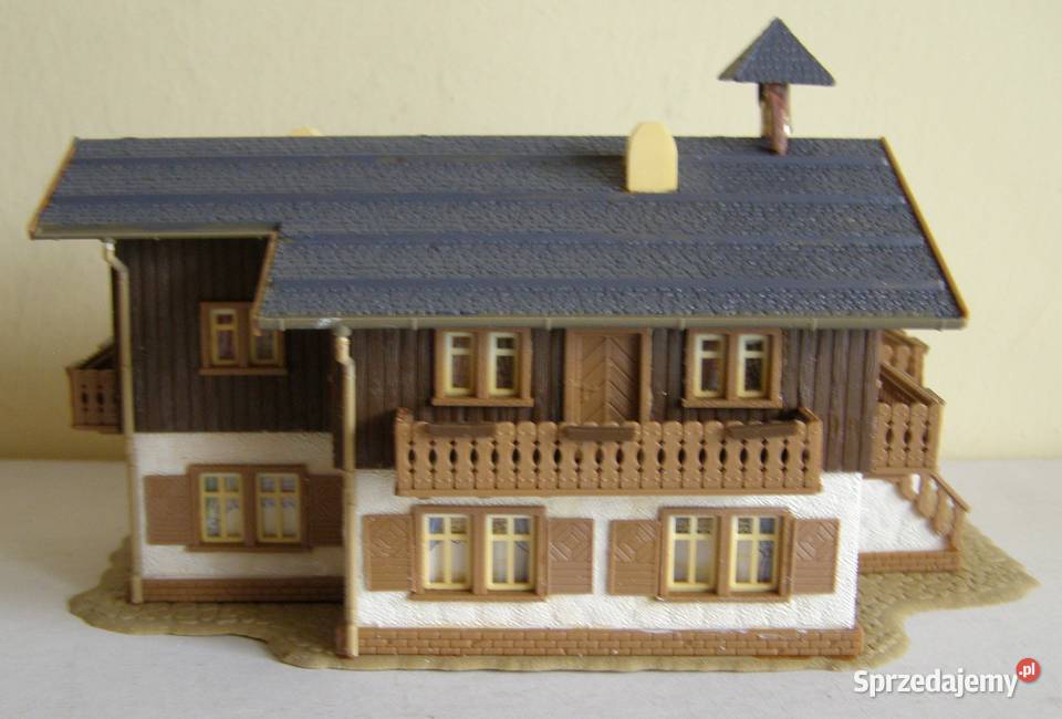 Domek na makietę 4 kolejka zajazd skala H0 Modelarstwo Łódź sprzedam