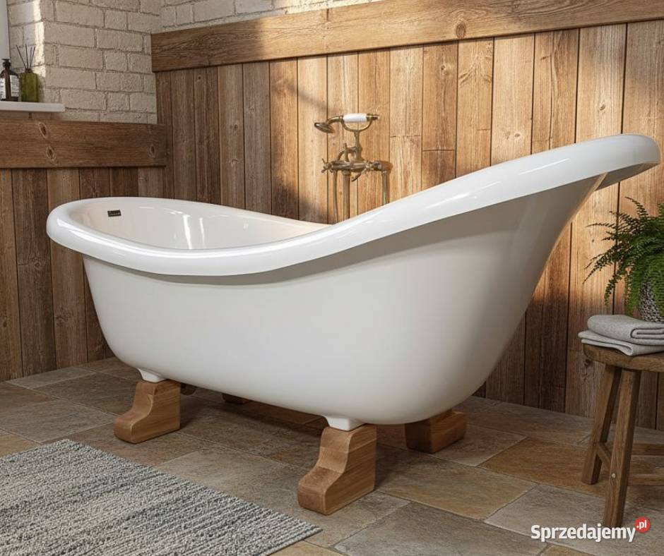 Wanna Wolnostojąca Rustykalna 160 retro lite Poznań