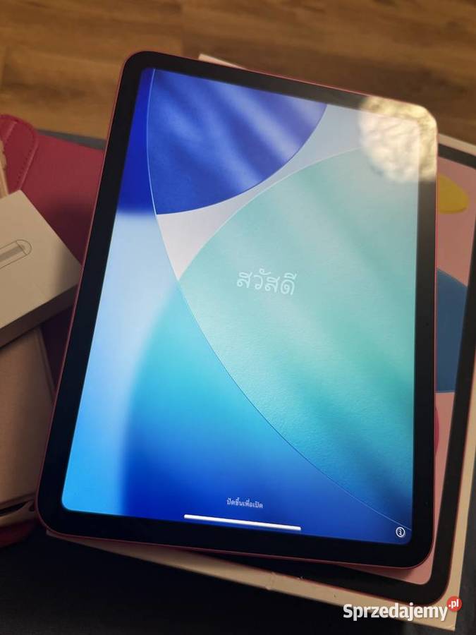 Apple iPad 10 gen 109 64GB Pink 2 etui rysik Apple Andrychów sprzedam