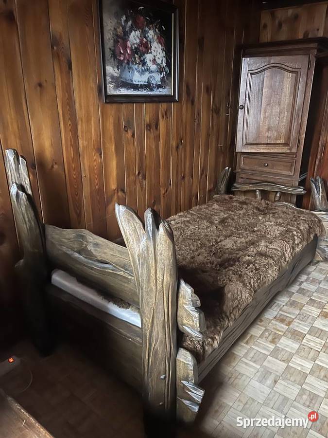 Meble dębowe komplet co na zdjęciach Kraków sprzedam