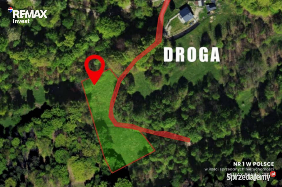 Działka z WZ na 3 domy wolnostojące Straconka Sprzedaż Bielsko-Biała sprzedam
