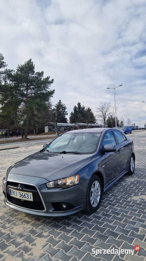 Sprzedam mitsubishi lancer 18 Rok produkcji 2009 Motoryzacja Kielce