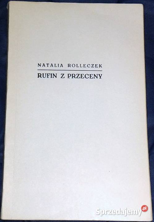 Rufin z przeceny Natalia Rolleczek lubelskie Chełm