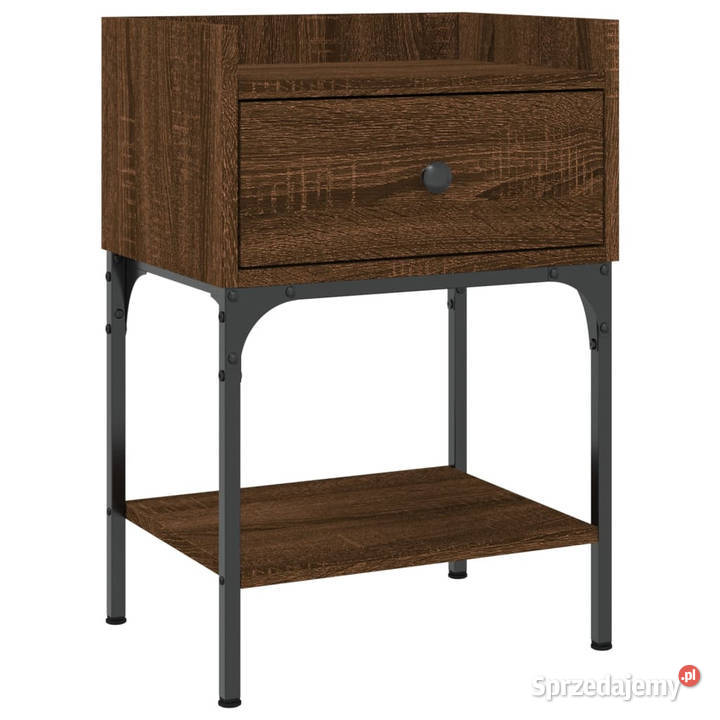 Stoliki nocne 2 brązowy dąb 405x31x60 WM825902 Warszawa