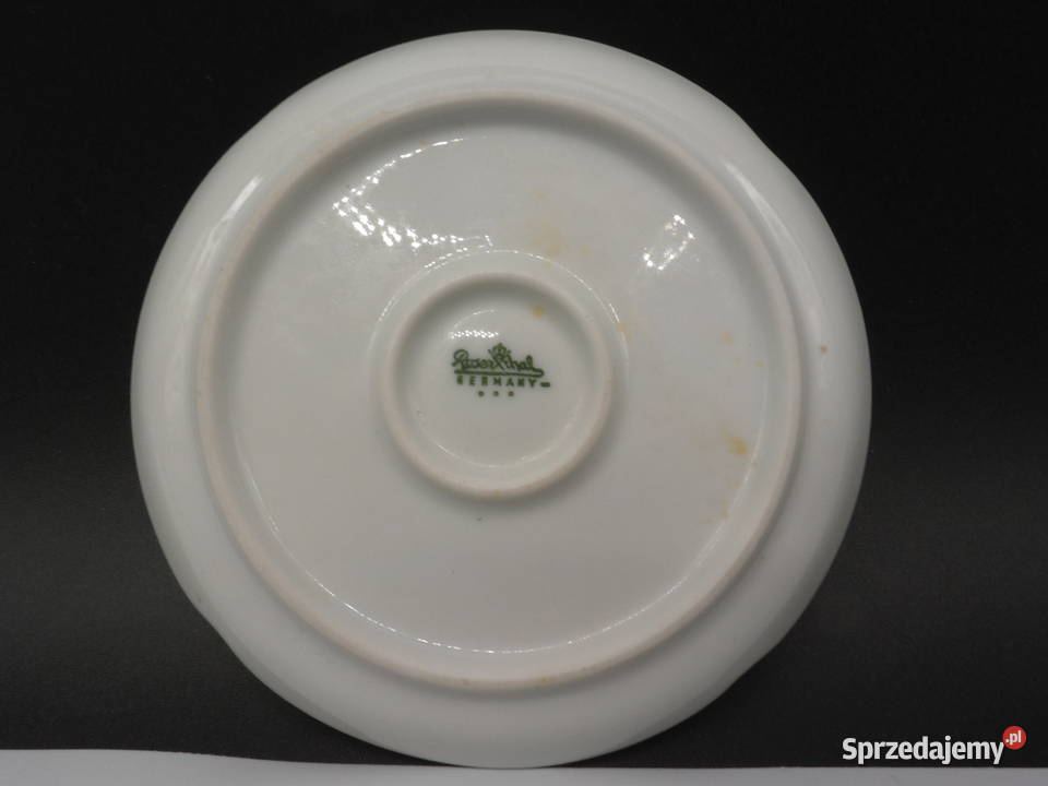 ROSENTHAL Kolekcjonerski Podstawek Talerzyk Porcelana i szkło Raszków