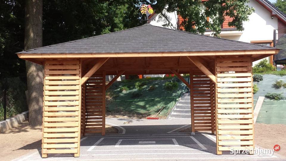 Nowoczesna altana ogrodowa 4x4m PRODUCENT śląskie Skoczów sprzedam