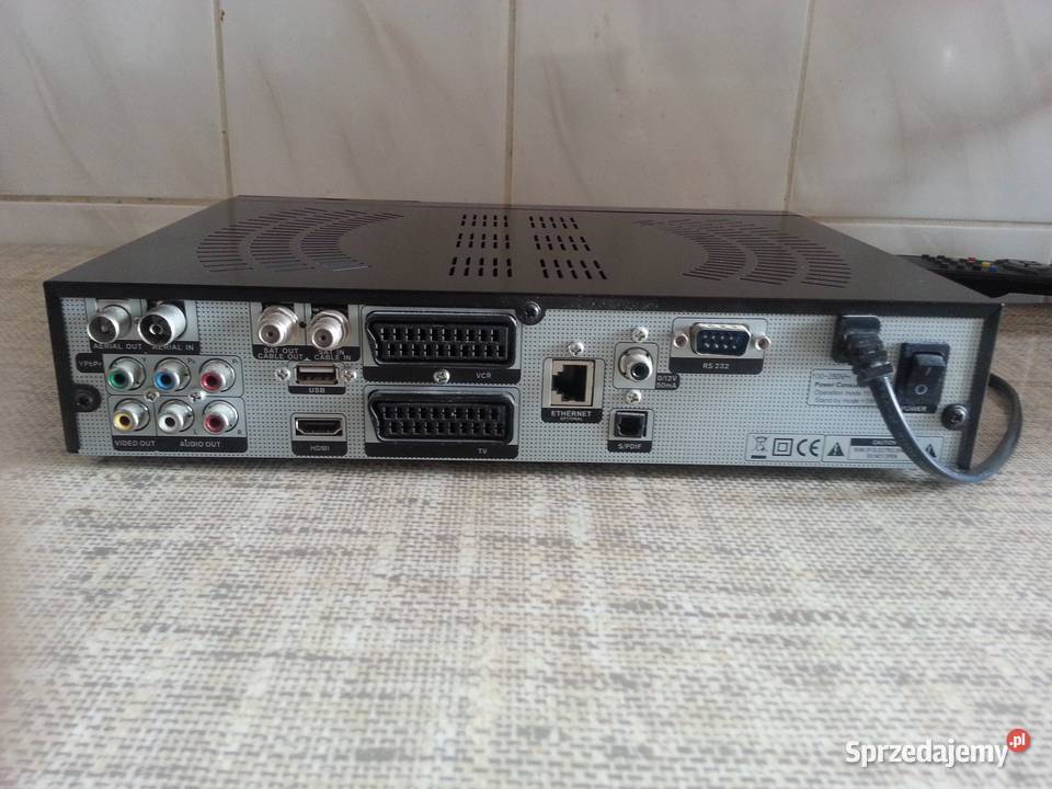 Dekoder Tuner Combo DVBS2DVBT Opticum XTS703pLAN Bytom