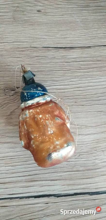 Mikołajek bombka prl Przedbórz