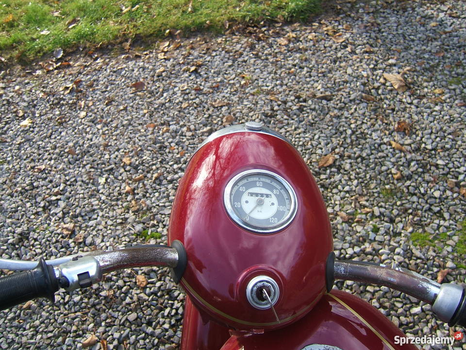 Jawa 175 typ 356 zabytek mat Sługocin