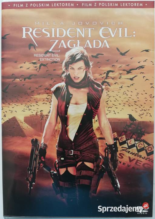 Resident Evil 4 x DVD Mila Jovovich horror Kultura i Rozrywka Łódź sprzedam