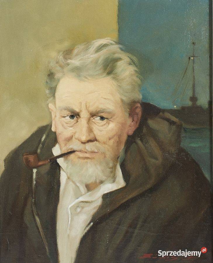 Oryginalny Sygnowany Stary Obraz Olejny w mazowieckie