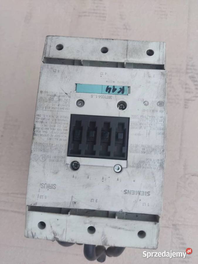 Stycznik mocy Siemens Kotlin