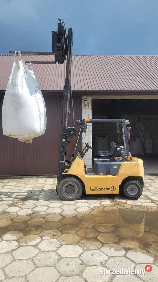 Balkancar Bułgar wózek widłowy diesel widlak rak diesel lubelskie Biała Podlaska sprzedam