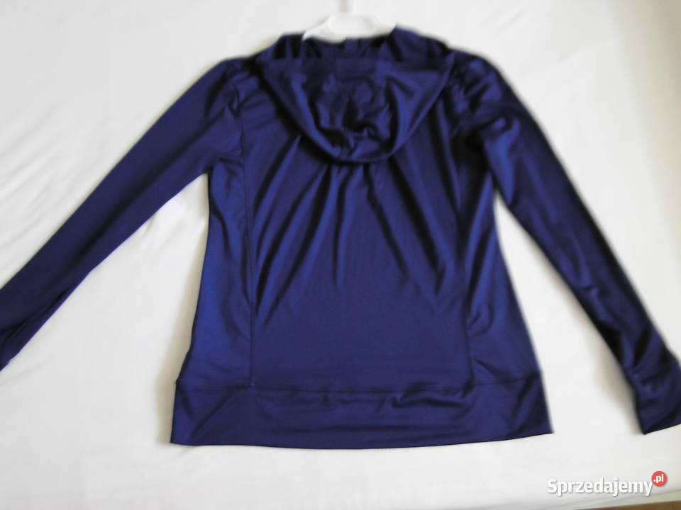 Fajna bluza sportowa z kapturem 4042 fioletowy Warszawa