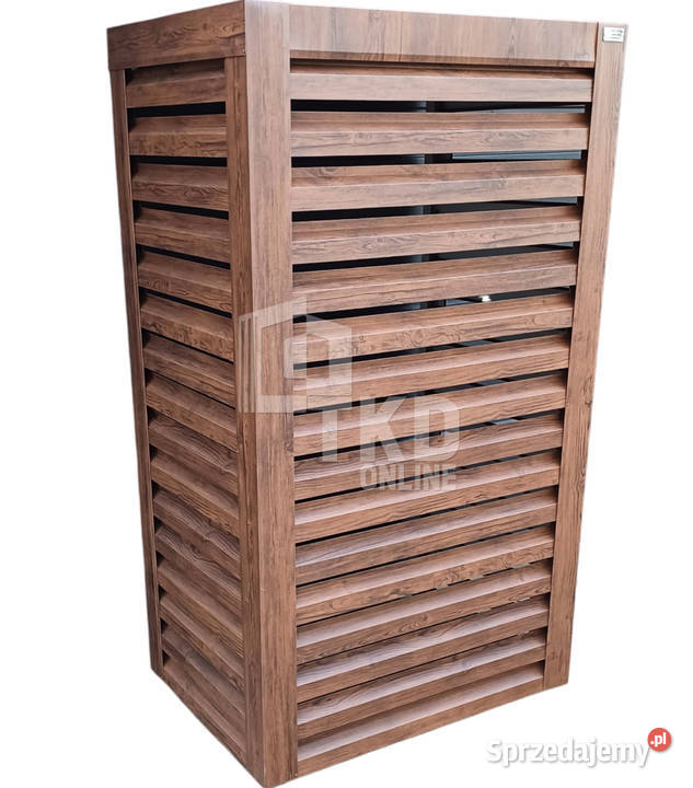 Osłona pompy ciepła 70x40x190 ciemny orzech Ciechanów sprzedam