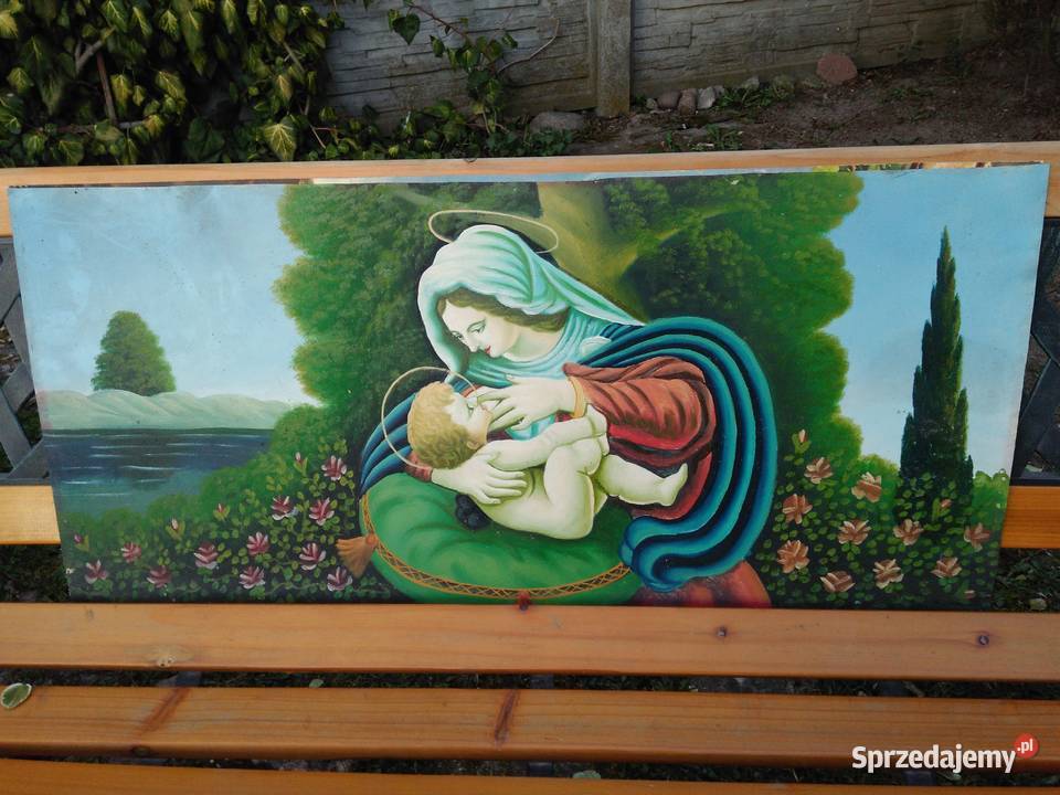 Obrazy dewocjonalia z lat 50