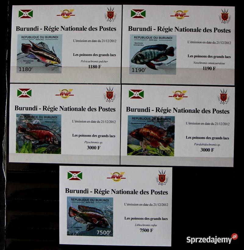 Burundi Filatelistyka Oborniki sprzedam