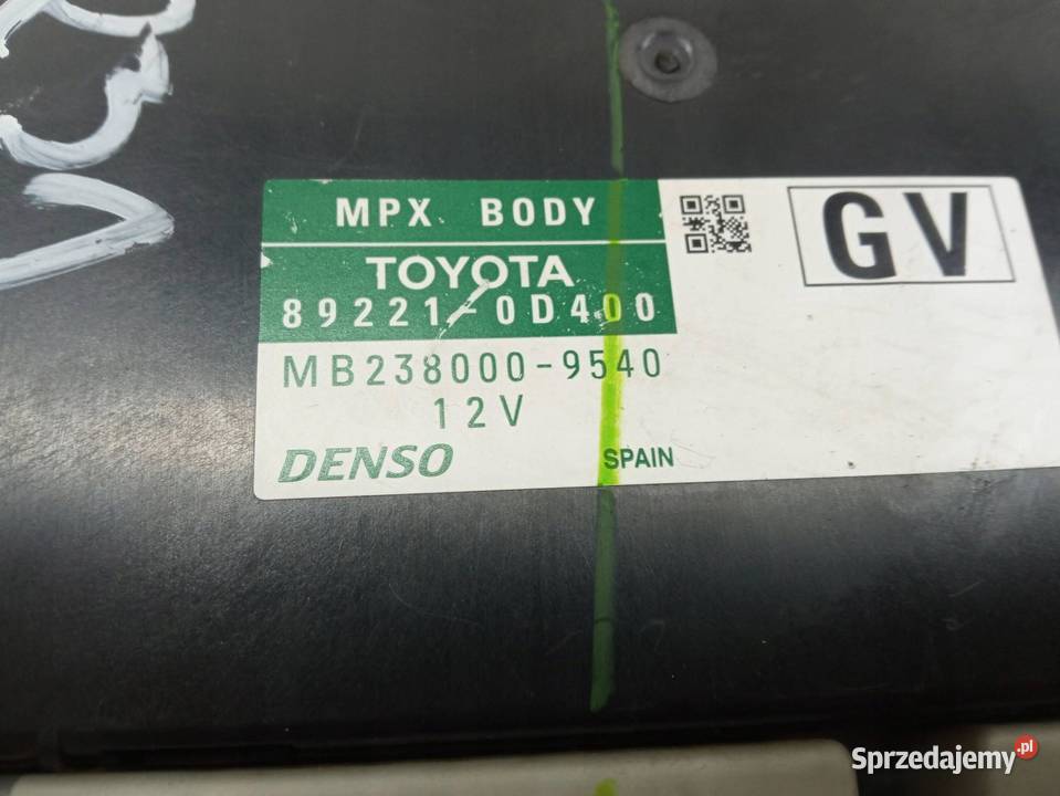 MODUŁ KOMFORTU 892210D400 8273052K40 Toyota sprzedam