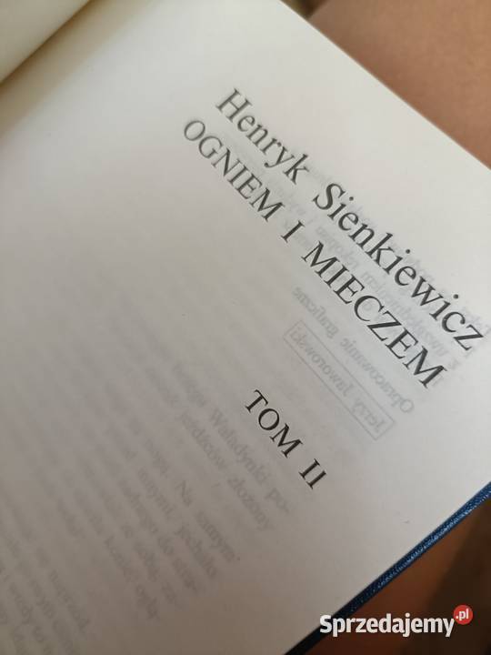 Henryk Sienkiewicz zabytkowa kolekcja książek Piekary Śląskie