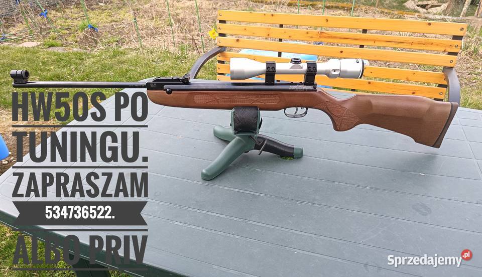 Sprzedam wiatrówkę hw50s opolskie Otmuchów