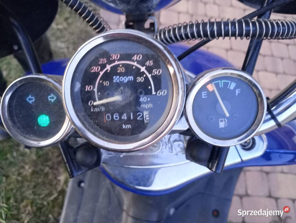 Skuter retro AGM pas napędowy Kitnowo sprzedam