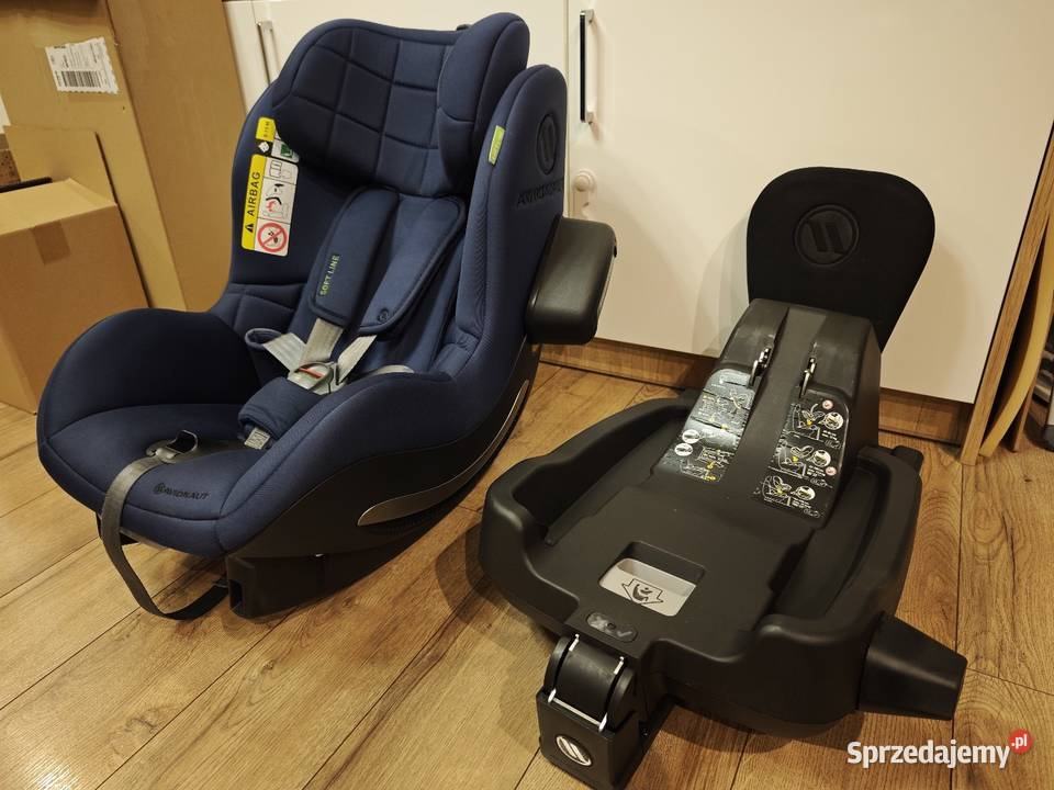 Fotelik Avionaut AeroFIX AeroFIX RWF z bazą niebieski dolnośląskie