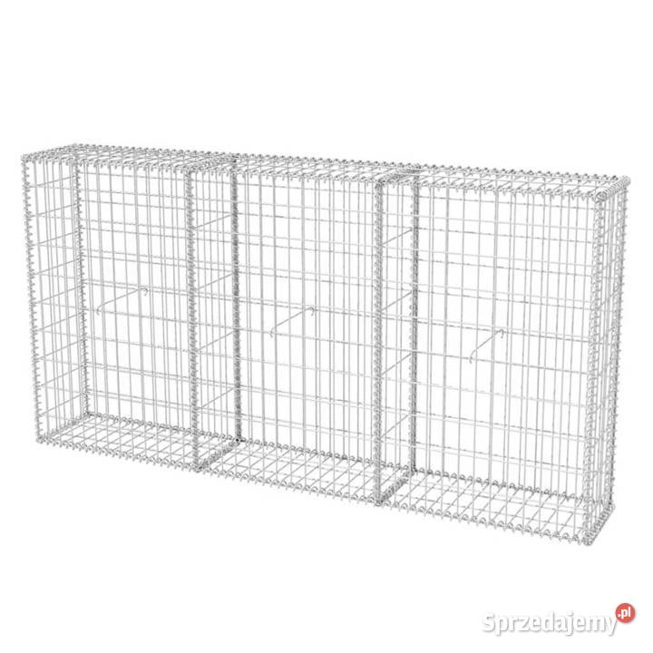 vidaXL Kosz gabionowy stal galwanizowana Obrzeża i palisady mazowieckie sprzedam
