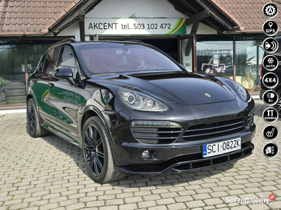 Porsche Cayenne S Black Edition II 2010 elektrochrom. lusterka boczne Ustroń