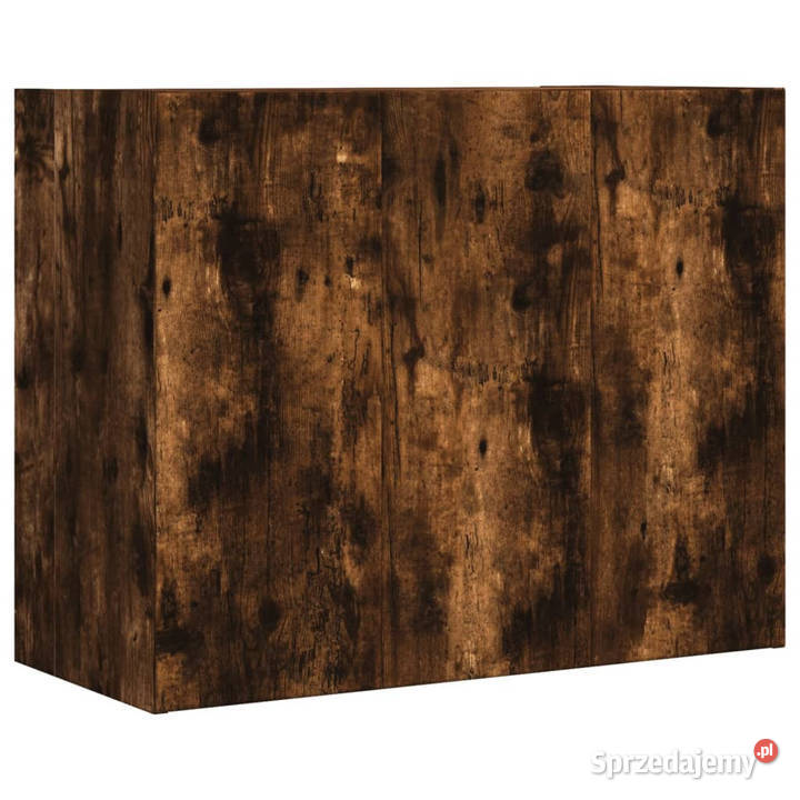 Szafka ścienna przydymiony dąb 75x35x60 WM848420 mazowieckie