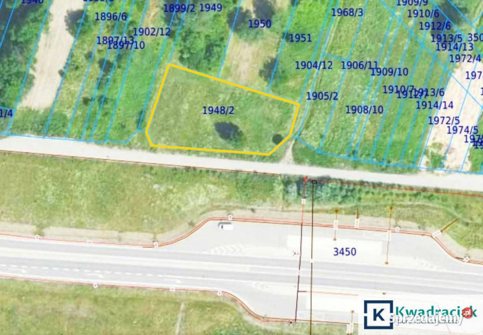 Grunt 1385m2 Sanok sprzedam