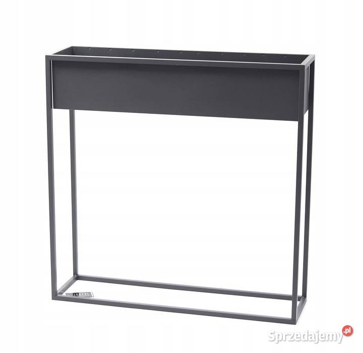 Kwietnik Metalowy Stojak Donica 80x80 skrzynka Sobienie-Jeziory