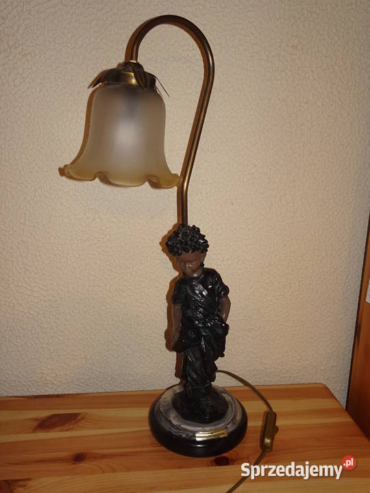 LAMPA Stojąca z PORTUGALII 58 z ALABASTRU z