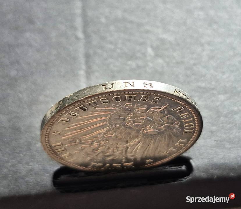 83 NIEMCY PRUSY 3 Marki 1914 r A Wola Kruszyńska