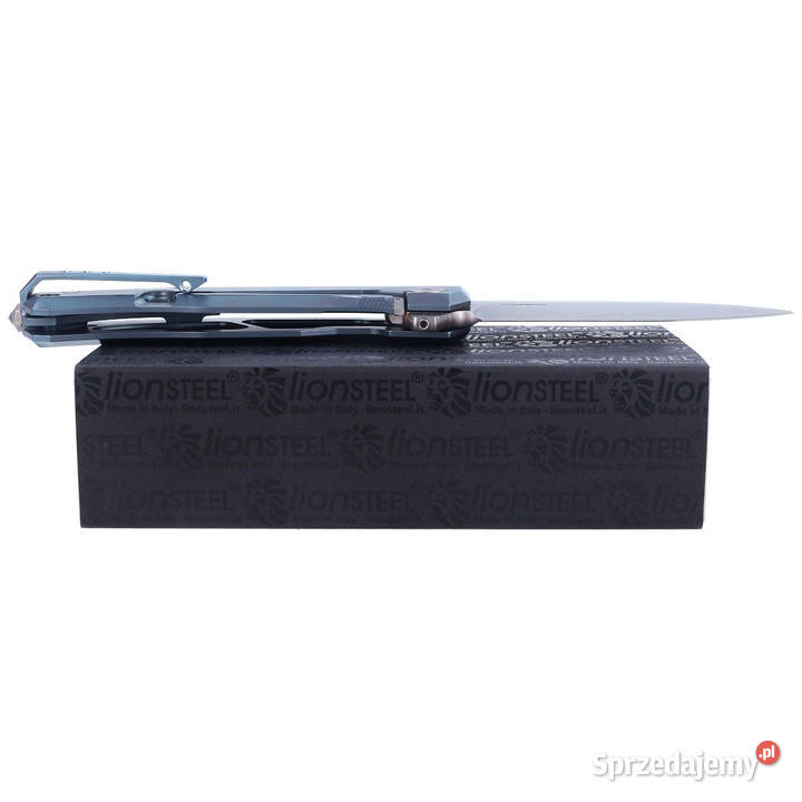 Nóż składany LionSteel Myto Blue Titanium Satin Warszawa