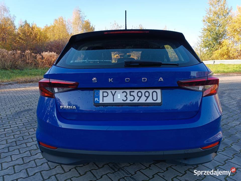 Skoda Fabia IV 10 MPI LPG Salon FV Dużym Radom