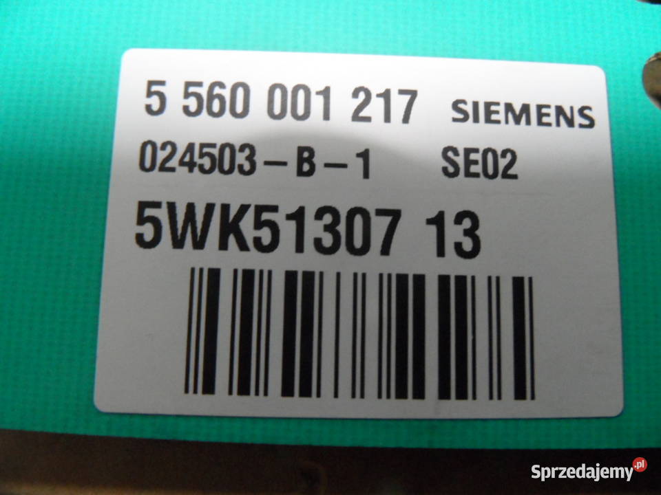 programator pralki bosch WFL1607 5WK51307 13 Strawczyn