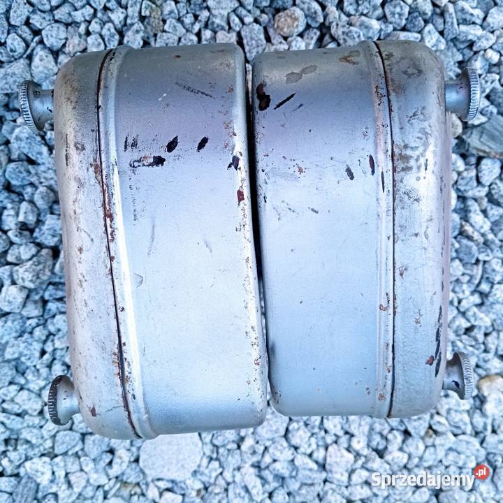 Puszki narzędziowe Schowki Pannonia PRL Pozostałe Części i akcesoria motocyklowe Oława