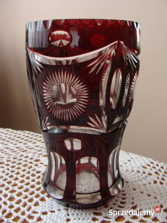 Wazon szkło warstwowe szlifowane Latoszyn sprzedam