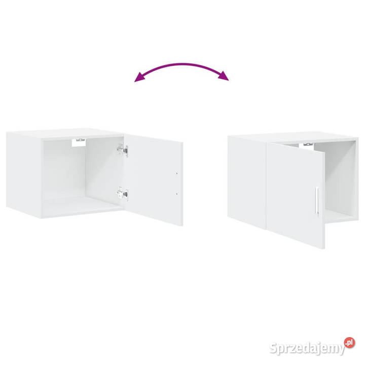 Szafka wisząca biała 50x425x40 materiał Warszawa